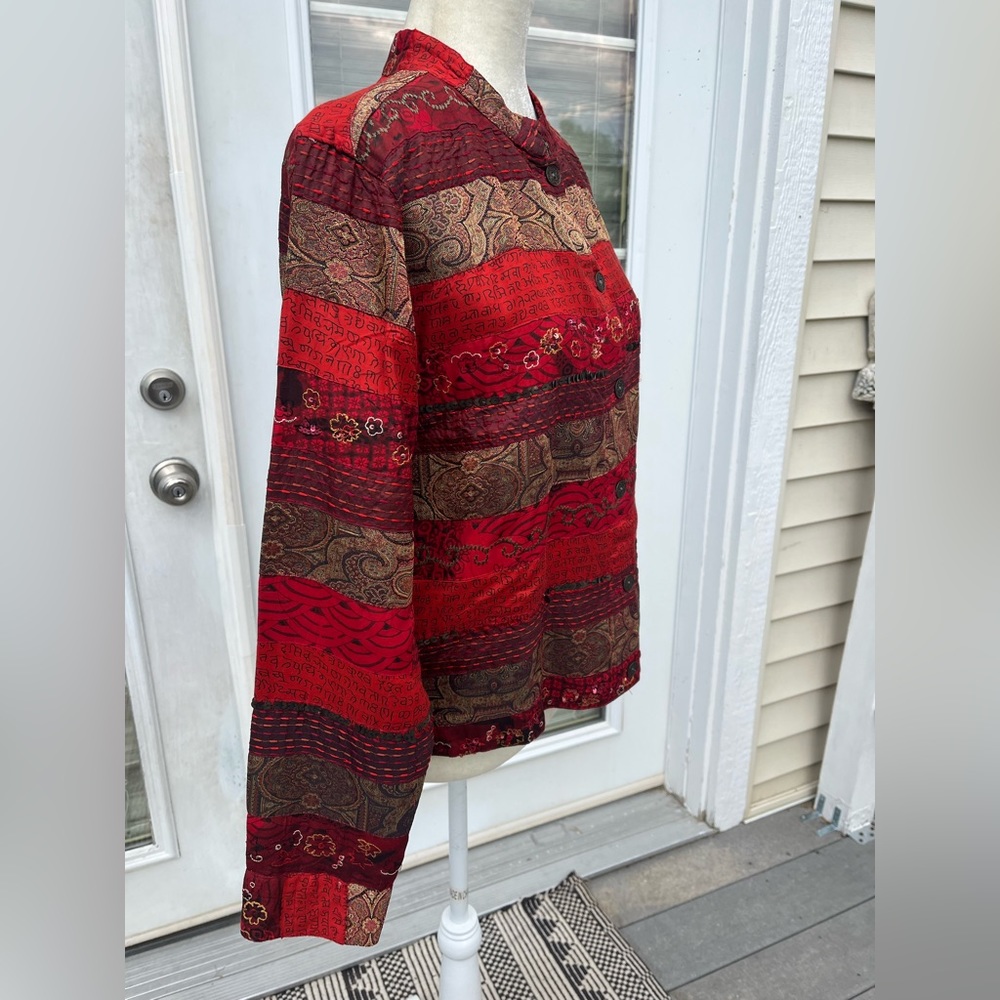 Chico’s Patchwork Jacket - image 5